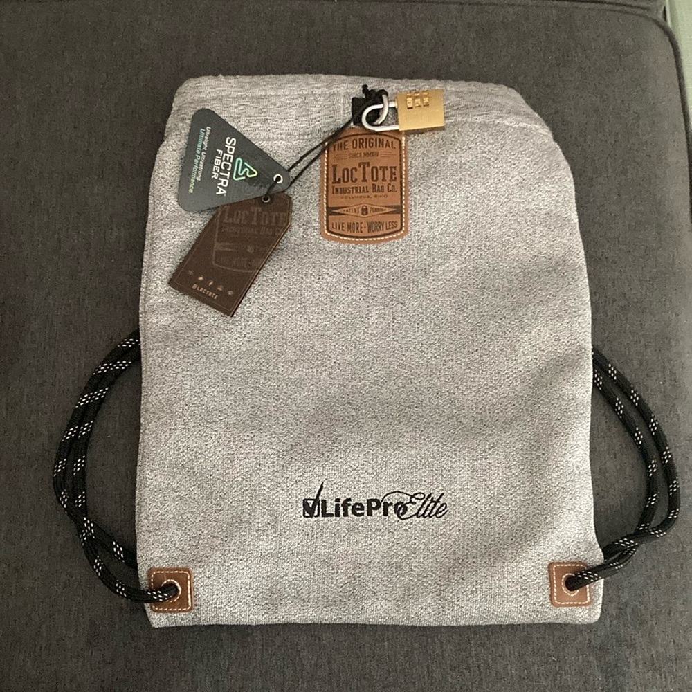 LOCTOTE Flak Sack- Anti Theft Backpack | Cut-Resistant Bag